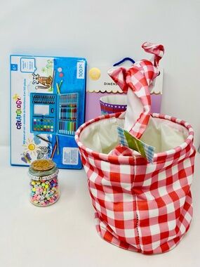 NEW - Kids Craft Bundle & Basket